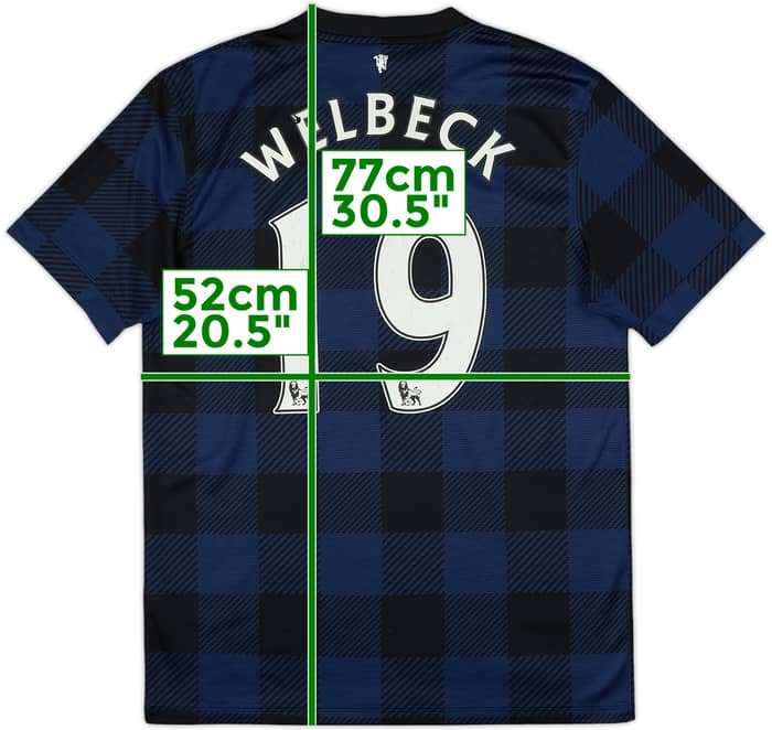 2013-14 Manchester United Away Shirt Welbeck #19 - 5/10 - (M)