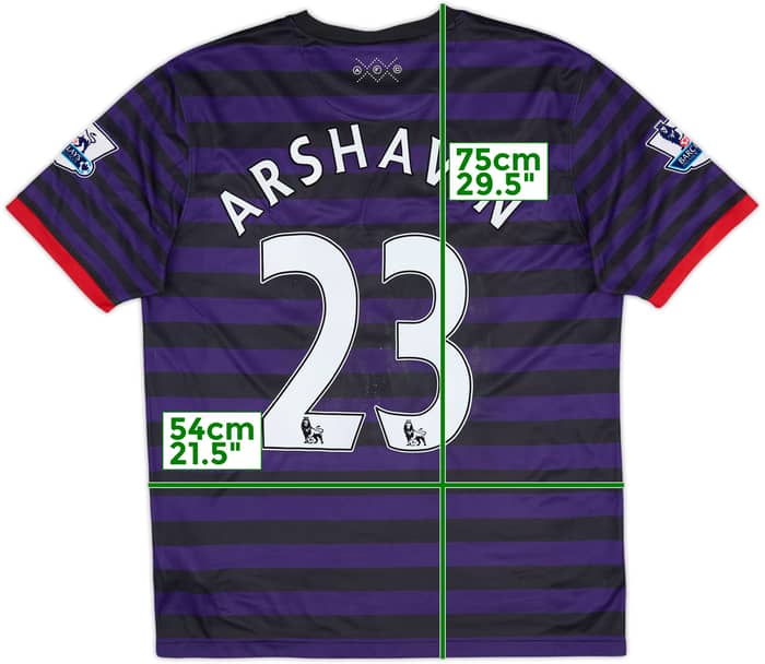 2012-13 Arsenal Away Shirt Arshavin #23 - 8/10 - (L)