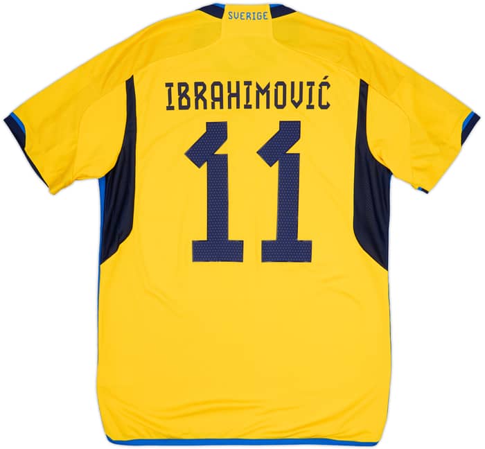 2022-23 Sweden Home Shirt Ibrahimovic #11 (L)