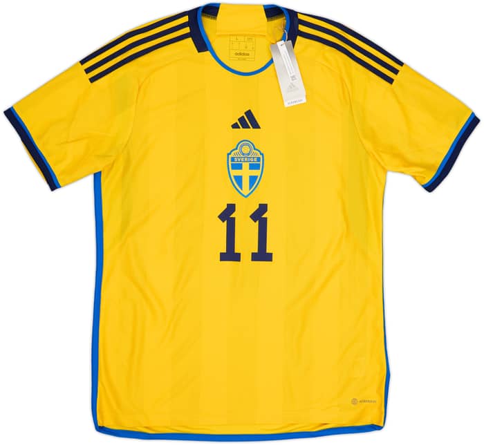 2022-23 Sweden Home Shirt Ibrahimovic #11 (L)