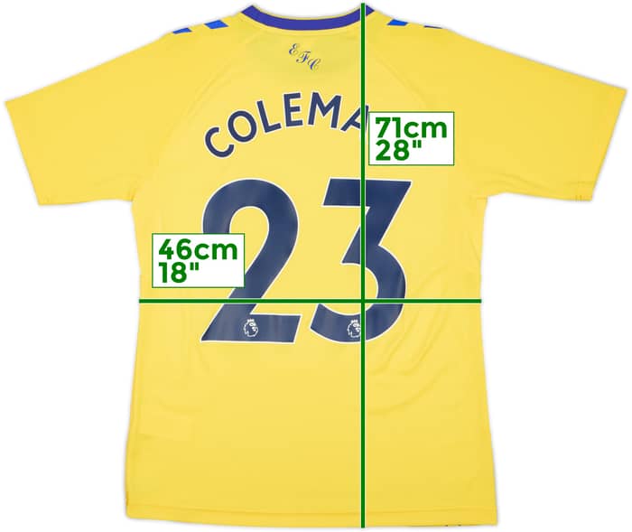 2022-23 Everton Third Shirt Coleman #23 (M)