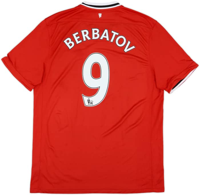 2011-12 Manchester United Home Shirt Berbatov #9 - 6/10 - (XL)
