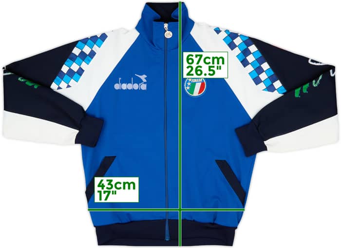 1990 Italy Diadora Track Jacket - 8/10 - (L)