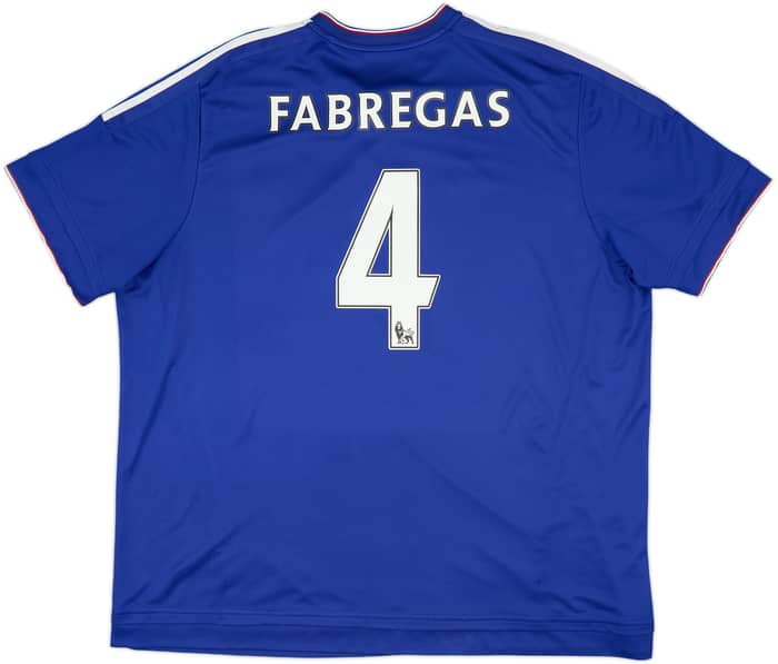 2015-16 Chelsea Home Shirt Fabregas #4 - 7/10 - (3XL)