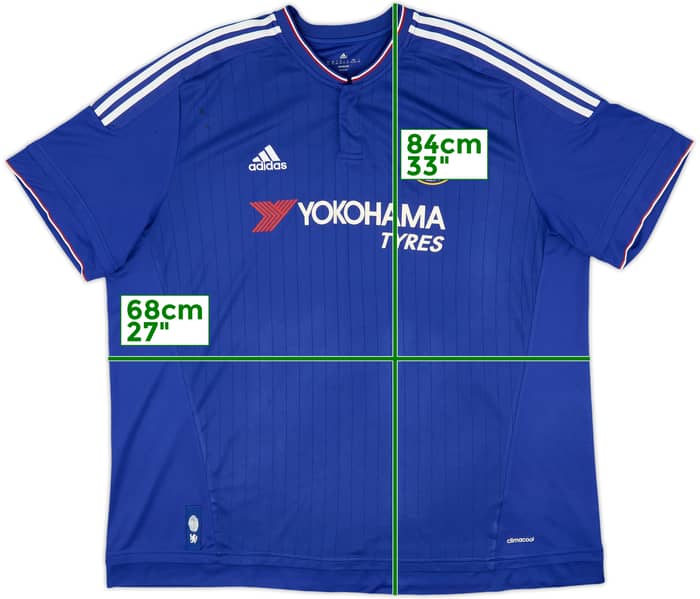 2015-16 Chelsea Home Shirt Fabregas #4 - 7/10 - (3XL)