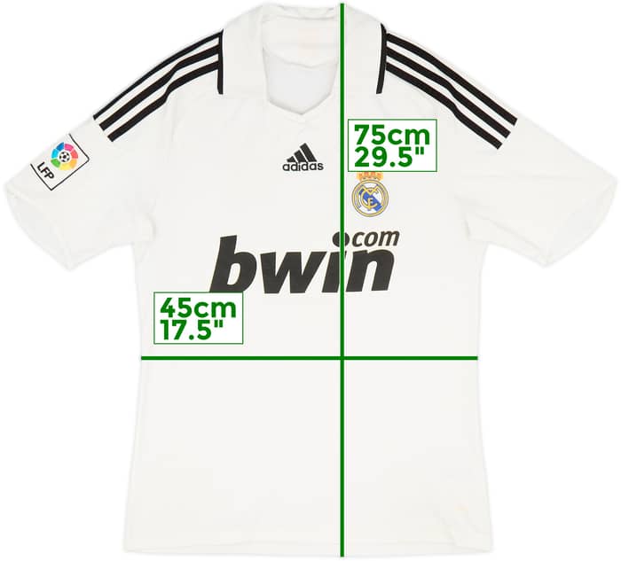 2008-09 Real Madrid Home Shirt - 6/10 - (S)