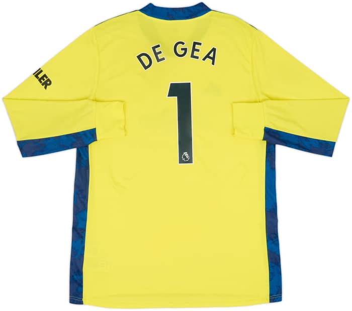 2020-21 Manchester United GK Shirt De gea #1 - 9/10 - (XL)