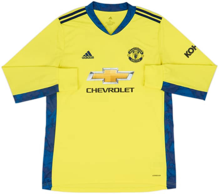 2020-21 Manchester United GK Shirt De gea #1 - 9/10 - (XL)