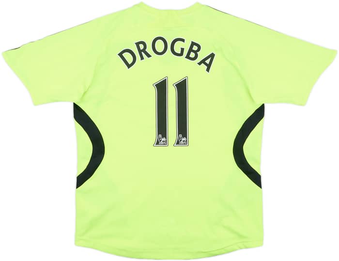 2007-08 Chelsea Signed Away Shirt Drogba #11 - 7/10 - (S.Boys)