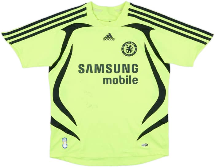 2007-08 Chelsea Signed Away Shirt Drogba #11 - 7/10 - (S.Boys)