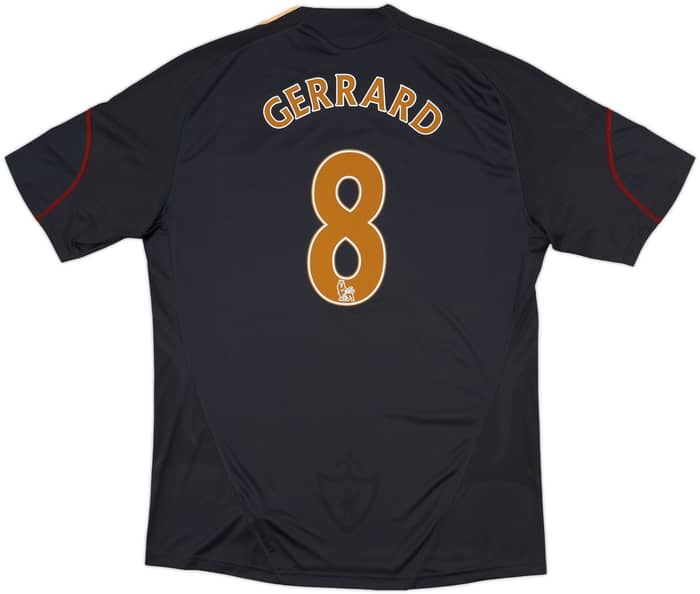 2009-10 Liverpool Away Shirt Gerrard #8 - 6/10 - (XL)