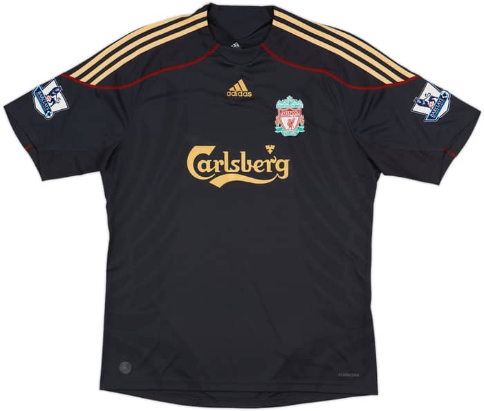 2009-10 Liverpool Away Shirt Gerrard #8 - 6/10 - (XL)