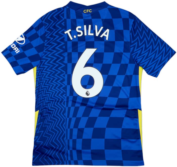 2021-22 Chelsea Home Shirt T.Silva #6 - 7/10 - (M)