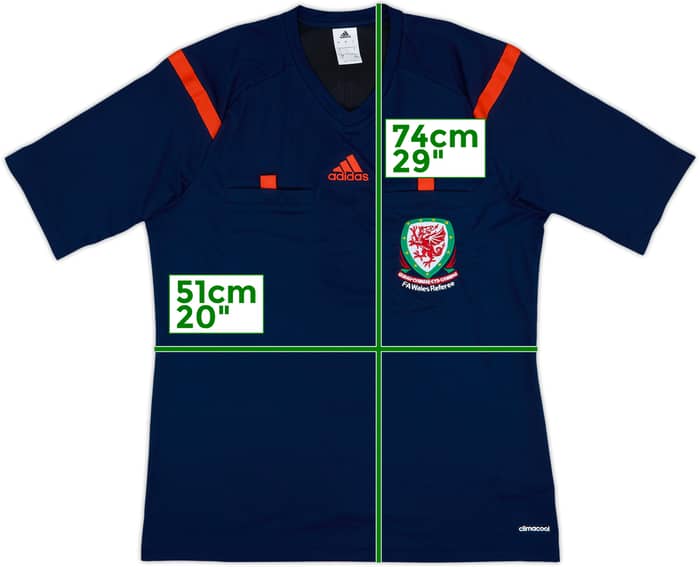 2013-14 Wales FA adidas Referee Shirt - 10/10 - (L)