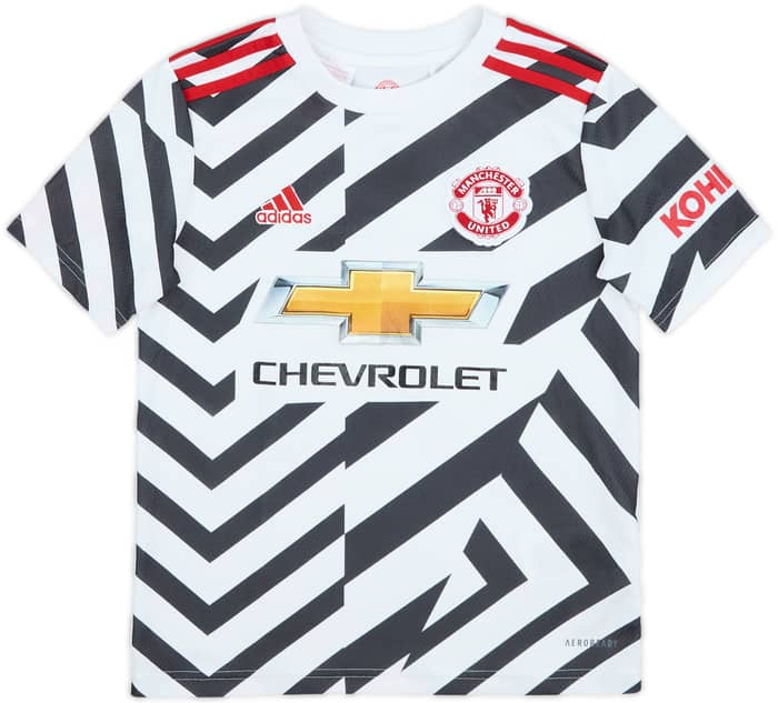 2020-21 Manchester United Third Shirt B.Fernandes #18 - 9/10 - (S.Boys)