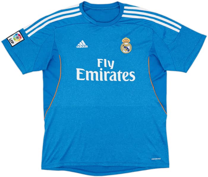 2013-14 Real Madrid Away Shirt Sergio Ramos #4 - 6/10 - (XL)