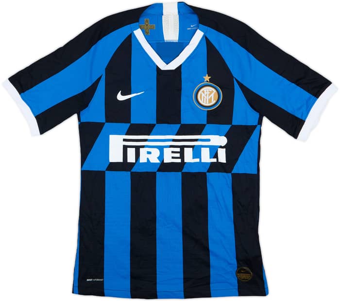2019-20 Inter Milan Authentic Home Shirt Lukaku #9 - 8/10 - (S)