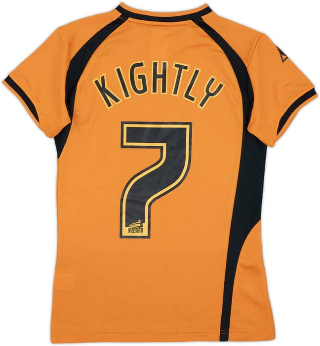 2008-09 Wolves Home Shirt Kightly #7 - 7/10 - (Women's S)