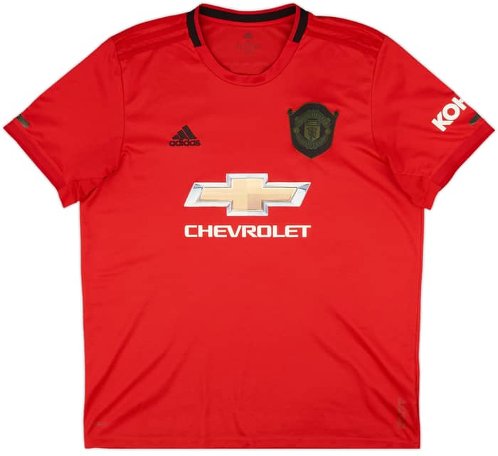 2019-20 Manchester United Home Shirt Maguire #5 - 7/10 - (XL)