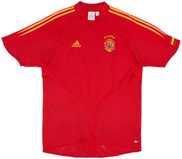 2004-06 Spain Home Shirt #45 - 5/10 - (M)