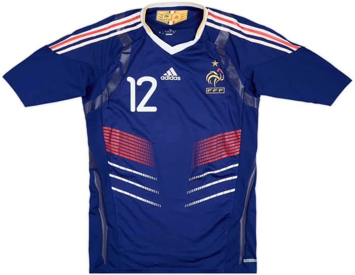 2009-10 France Player Issue Techfit Home Shirt Henry #12 - 8/10 - (XL)