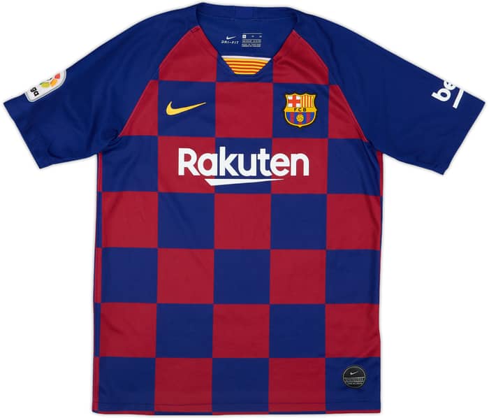 2019-20 Barcelona Home Shirt - 8/10 - (XL.Boys)