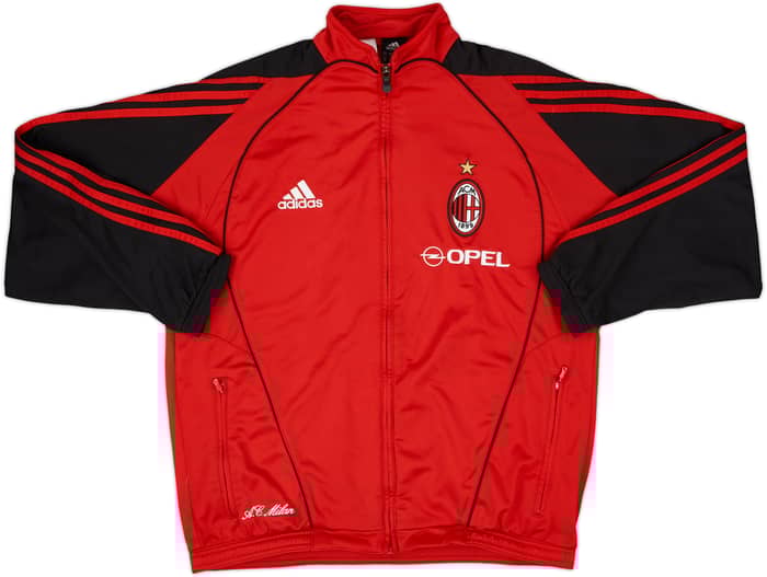 2005-06 AC Milan adidas Track Jacket - 8/10 - (S)