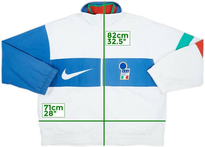 1996-97 Italy Nike Track Jacket - 6/10 - (XL)