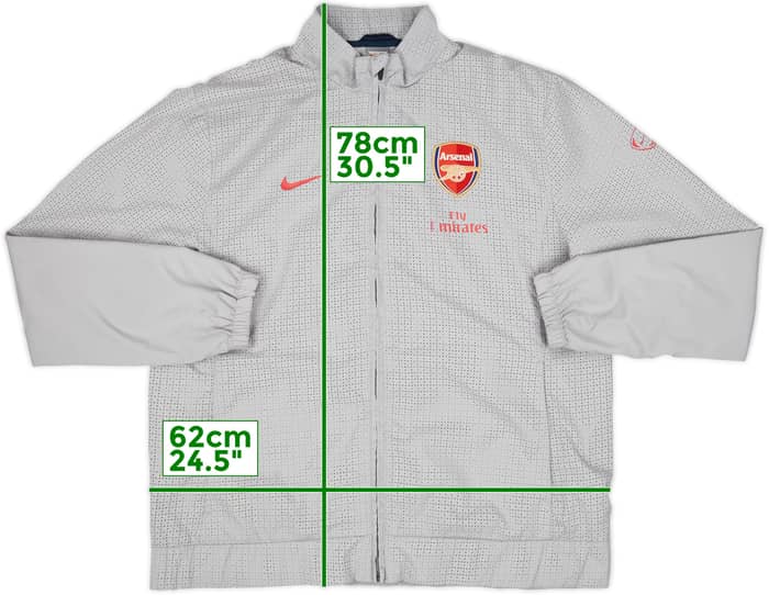 2009-10 Arsenal Nike Track Jacket - 4/10 - (XL)