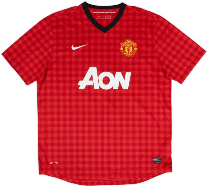 2012-13 Manchester United Home Shirt Rooney #10 - 6/10 - (XL)