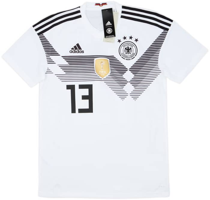 Camiseta de local de Alemania 2018-19 Muller #13 (S)