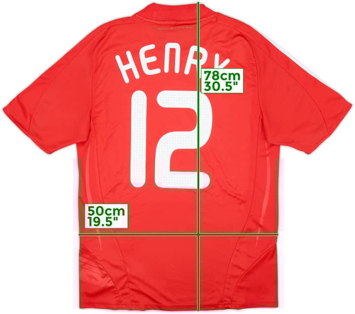 2007-08 France Away Shirt Henry #12 - 7/10 - (M)