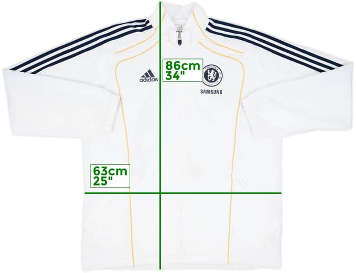 2010-11 Chelsea adidas Track Jacket - 5/10 - (XL)