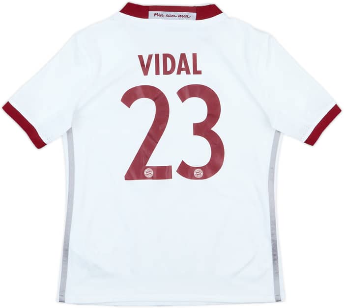 2016-17 Bayern Munich Third Shirt Vidal #23 - 8/10 - (S.Boys)