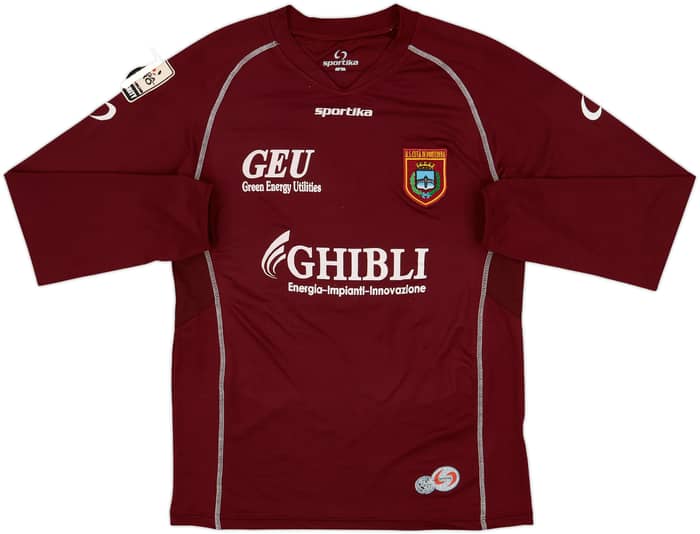 2013-14 Citta di Pontedera Home L/S Shirt - 8/10 - (L)