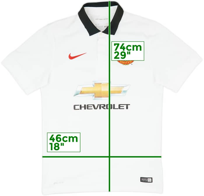 2014-15 Manchester United Away Shirt Rooney #10 - 7/10 - (S)