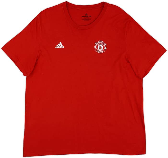 2018-19 Manchester United adidas Cotton Tee Rashford #10 - 8/10 - (XL)