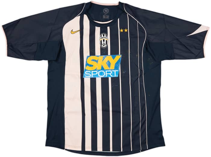 2004-05 Juventus Away Shirt Thuram #21 - 4/10 - (XL)