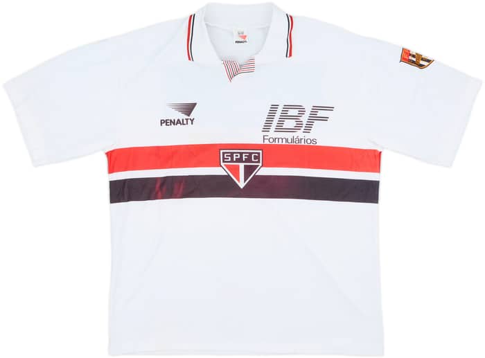1992 Sao Paulo Home Shirt - 7/10 - (XL)