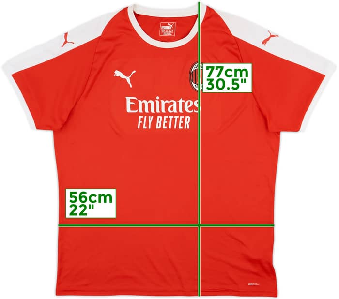 2018-19 AC Milan Puma Training Shirt - 9/10 - (XL)