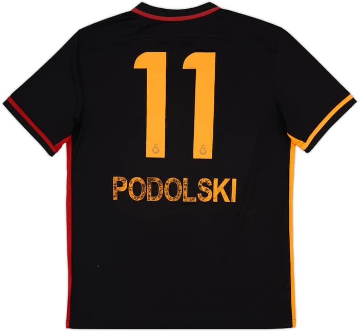 2015-16 Galatasaray Away Shirt Podolski #11 - 4/10 - (L)