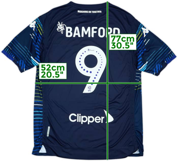 2018-19 Leeds United Away Shirt Bamford #9 - 8/10 - (XL)
