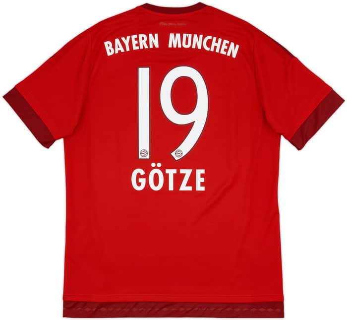 2015-16 Bayern Munich Home Shirt Gotze #19 - 10/10 - (L)