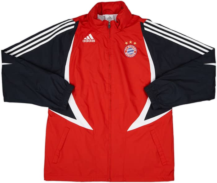 2007-08 Bayern Munich adidas Hooded Rain Jacket - 8/10 - (M)