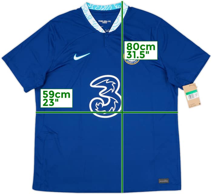 2022-23 Chelsea Home Shirt T.Silva #6 (XL)
