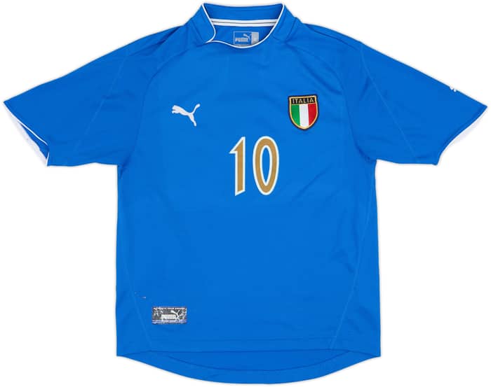 2003-04 Italy Home Shirt Totti #10 - 6/10 - (XL)