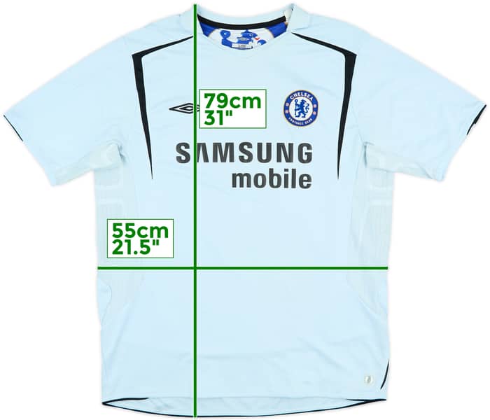 2005-06 Chelsea Away Shirt Lampard #8 - 7/10 - (XL)