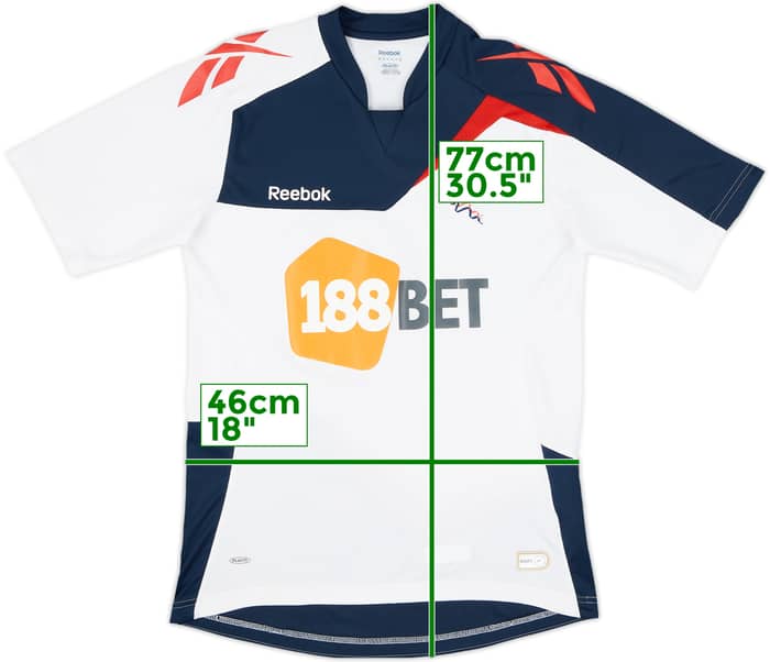 2011-12 Bolton Home Shirt Davies #14 - 5/10 - (M)
