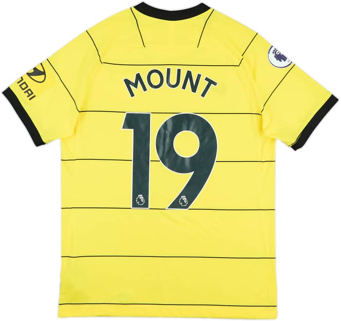 2021-22 Chelsea Away Shirt Mount #19 - 9/10 - (M)