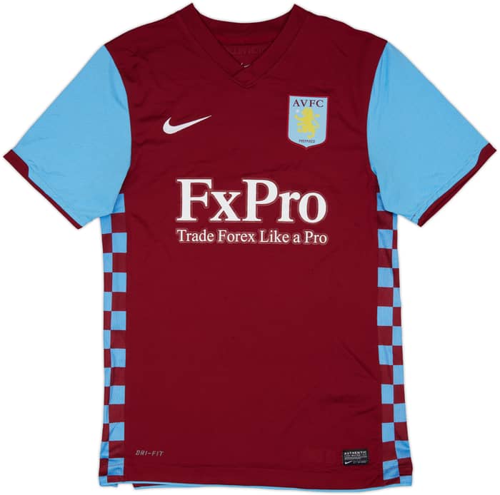 2010-11 Aston Villa Home Shirt Albrighton #12 - 9/10 - (S)